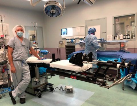 First Hana Table Patient Walks Hours After Hip Surgery - Surrey ...